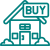 House buy sign icon